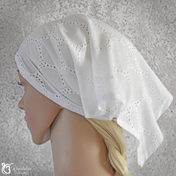 Bandana scarf in cotton voile