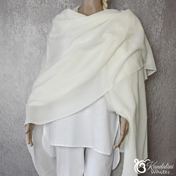 Extra large meditation shawl