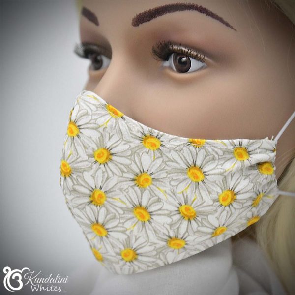 Daisies face mask